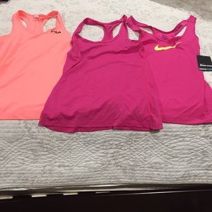 Racer back women’s workout tanks